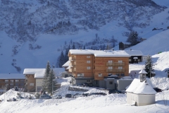 Traumsicht Faschinajoch im Winter