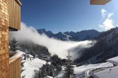 Aussicht vom Balkon